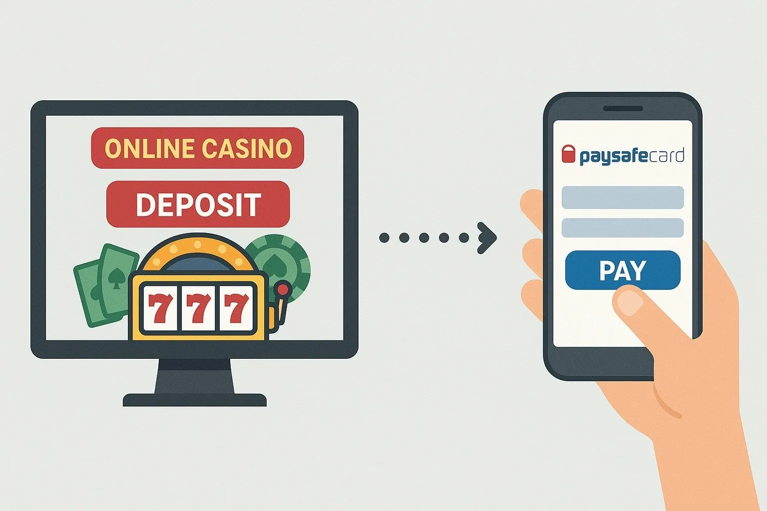 Online Casino mit Paysafecard
